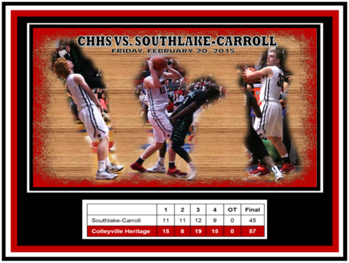 CHHS vs, Southlake/Carroll -- Feb. 20