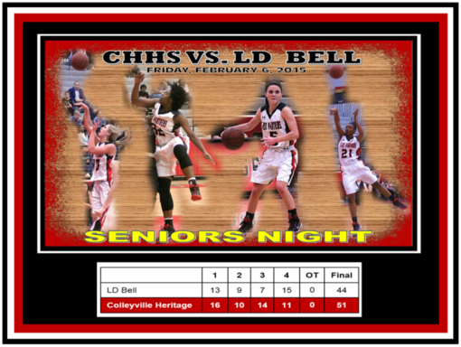 CHHS Ladys vs. LD Bell -- Feb. 6