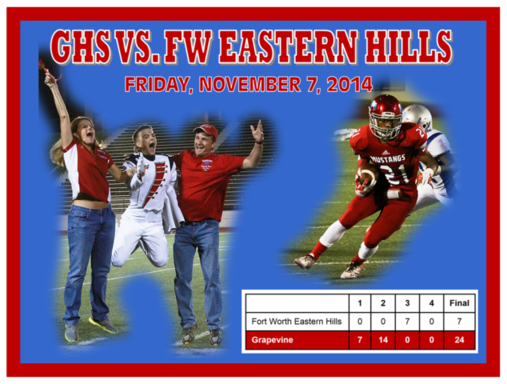 01 GHS vs. Fort Worth Eastern Hills -- Nov. 7