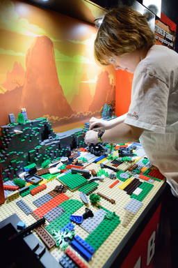 Creative Crew Builds LEGOs